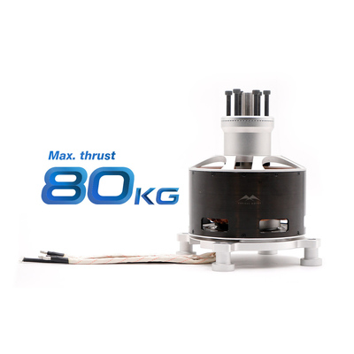 154120 Robust Brushless Motor DC With 80kg Thrust For VTOL Drone 100V