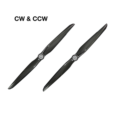 54 Inch Aerodynamic Profile Carbon Fiber Propeller For Multi Rotor Drone And Paramotor